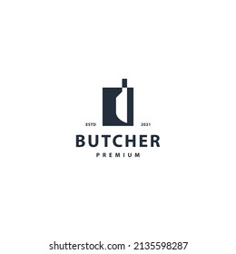 Butcher logo icon sign symbol design. vector illustration template isolated