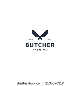 Butcher logo icon sign symbol design. vector illustration template isolated