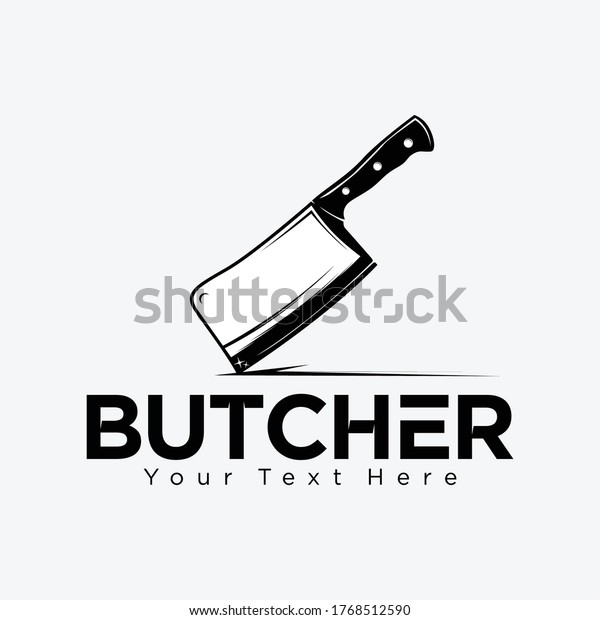 Butcher Logo Template
Vector Butcher Knife