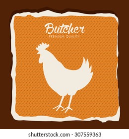 butcher menu design, vector illustration eps10 graphic 