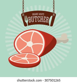 butcher product design, vector illustration eps10 graphic 