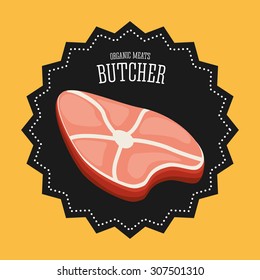 butcher product design, vector illustration eps10 graphic 