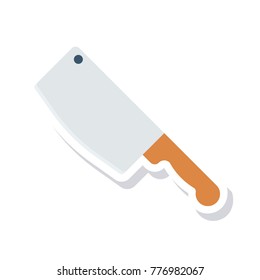 butcher sticker icon