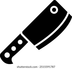 Ilustración de diseño de icono de Vector de carnicero