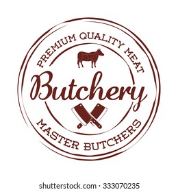 Butchery or butcher theme design, vector illustration graphic