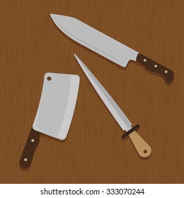 Butchery or butcher theme design, vector illustration graphic