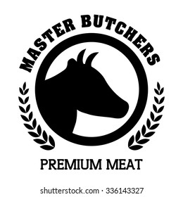 Butchery or butcher theme design, vector illustration graphic