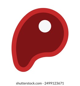 Butchery Flat Icon Design For Personal nad Commercial Use