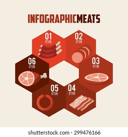 butchery house design, vector illustration eps10 graphic 