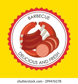 butchery house design, vector illustration eps10 graphic 