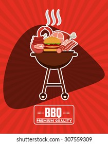 butchery menu design, vector illustration eps10 graphic 