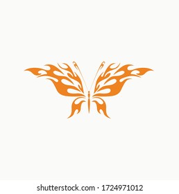 Buterfly Logo Design And Vector