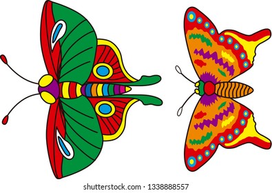 Buterfly, Vector Illustration