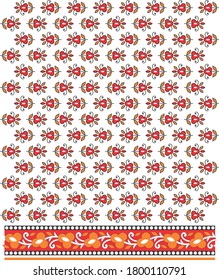 buti design pattern for textile print and also use tiles or texture and background