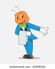 Butler Ant Mascot