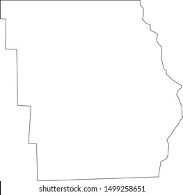 Butler county map in missouri state
