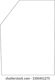 butler County map in Pennsylvania state