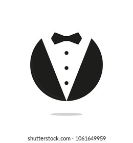 Butler Gentleman Icon Vector Logo 