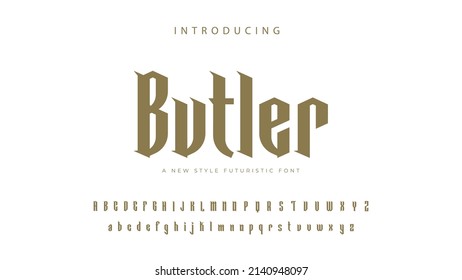 Butler A New Vintage Font