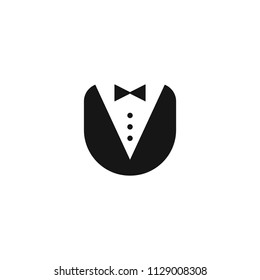 Butler Uniform Icon Vector Logo Person 