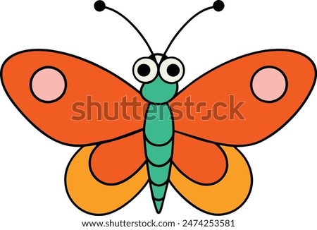 Buttefly logo icon vector illustration