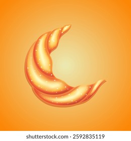 Butter Bisquit with crescent moon shape