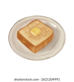 Manteiga Brad Café da manhã Sobremesa Comida