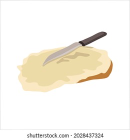 Butter Color vector clipart design