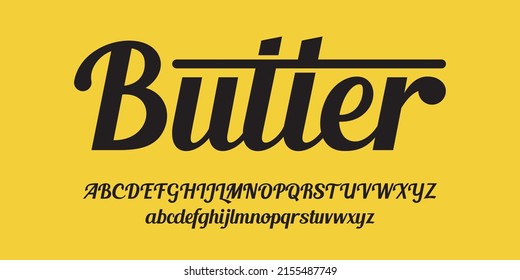 butter delicious typeface serif feminime font