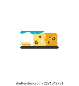 Butter flat icons. Vector illustration. Isolated icon suitable for web, infographics, interface and apps.