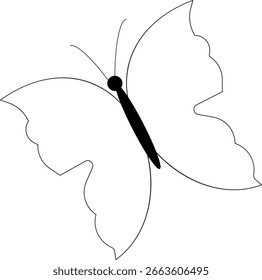 Diseño de icono de mosca de mantequilla para sus App
