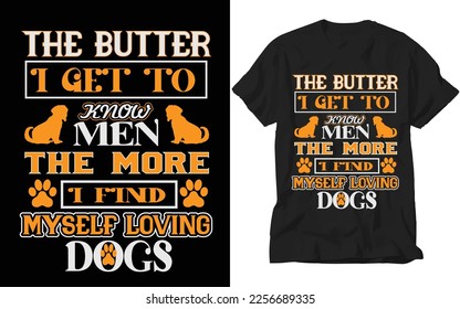 the butter get to know men... t-shirt design