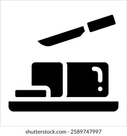 Butter Icon Element For Design