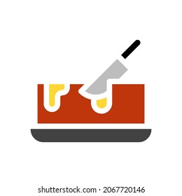 butter icon illustration vector graphic
