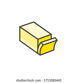 Butter icon line symbol. Premium quality isolated margarine element in trendy style.
