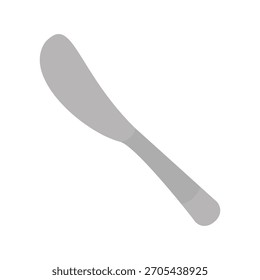 Plantilla de diseño de Vector de icono de cuchillo de mantequilla