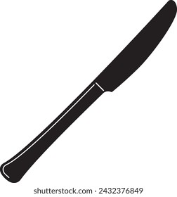 Butter Knife - Kitchen Knife Illustration in Vector