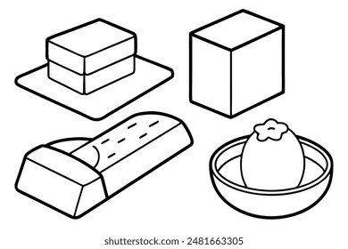 Butter Line Art Modern Clean and Artful Illustrations