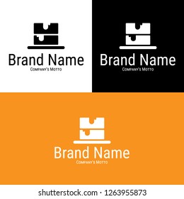 butter logo, flat bakery design and brand concept, vector illustration 