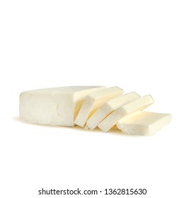 Butter low poly. Fresh, nutritious, tasty butter. Vector illustration. Butter in triangulation technique.