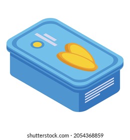 Butter pack icon. Isometric of Butter pack vector icon for web design isolated on white background
