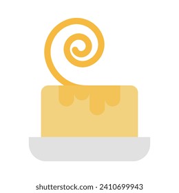 Butter Vector Flat Icon For Personal And Commercial Use.
