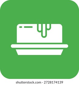 Ilustração de design de ícone de vetor de manteiga
