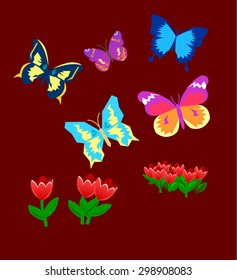 butterflies