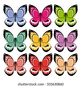butterflies