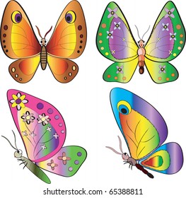 Butterflies.