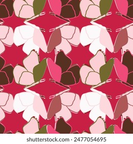 Butterflies 3d seamless pattern. Modern exotic design for paper, cover, fabric, interior decor and other. 