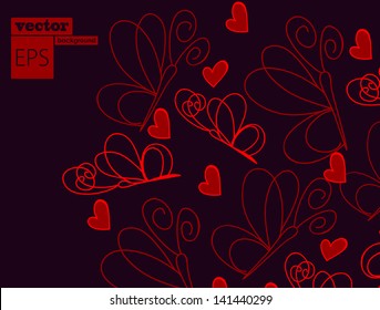 butterflies abstraction