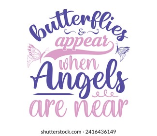 butterflies appear when angels are near 2 svg