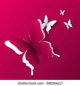 Butterflies background